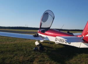 Z602 D-MFOG offen auf der Dahlemer Binz