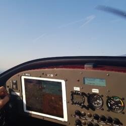 Schönes und aufgeräumtes Cockpit der D-MFOG