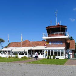 Tower des Flugplatz auf Langeoog