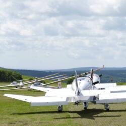 Flugbetrieb auf der Wasserkuppe
