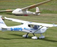 MEPO geparkt auf der Wasserkuppe