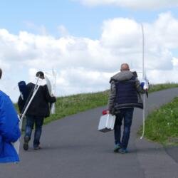 Modellflieger auf der Wasserkuppe